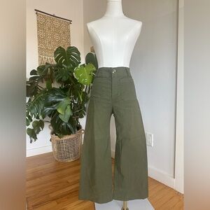 Anthropologie Maeve Colette Cropped Pants